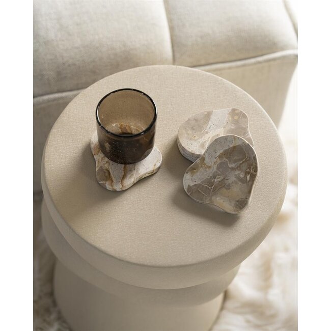 By Boo Bijzettafel Kerun - beige