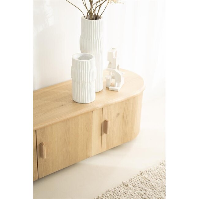 Eleonora TV meubel Josh 240 cm - naturel