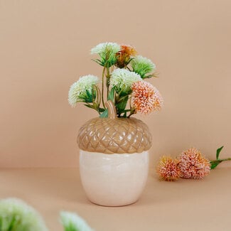 Balvi Vaas Acorn 20 cm – Keramiek – Bruin