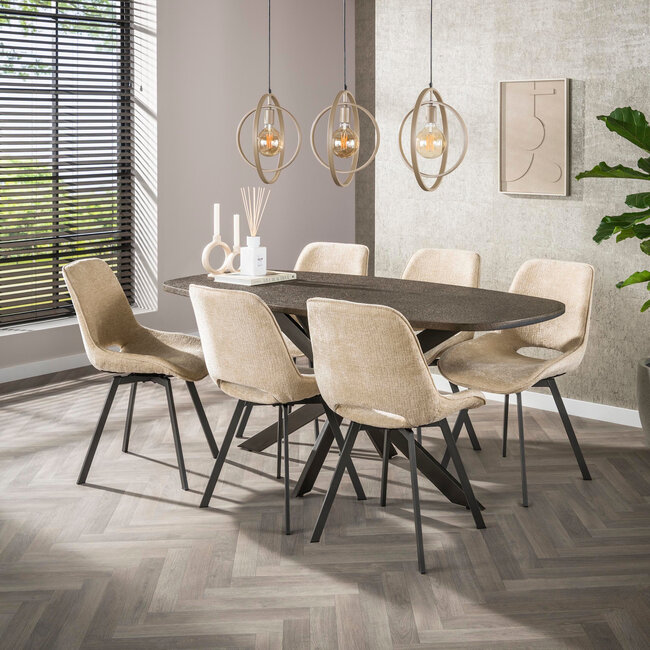 WoonStijl Eettafel Bronvik deens ovaal 180 cm