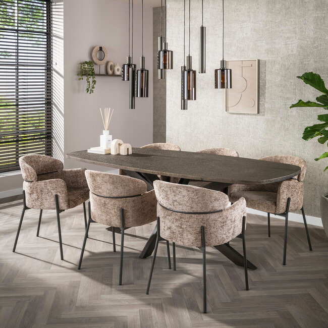 WoonStijl Eettafel Bronvik deens ovaal 215 cm