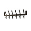 WoonStijl Kapstok Tubo 2x6 haken bruin