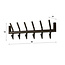 WoonStijl Kapstok Tubo 2x6 haken bruin