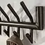 WoonStijl Kapstok Tubo 2x8 haken bruin