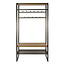 WoonStijl Garderobemeubel Luno 100cm bruin