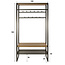 WoonStijl Garderobemeubel Luno 100cm bruin