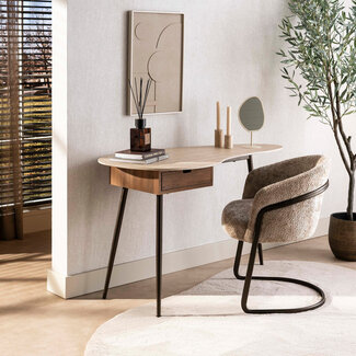 WoonStijl Kaptafel Travino 1 lade