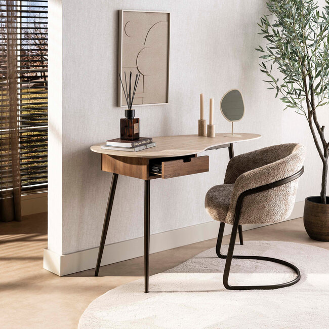 WoonStijl Kaptafel Travino 1 lade