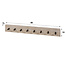 WoonStijl Kapstok Travino 8 haken - 80 cm