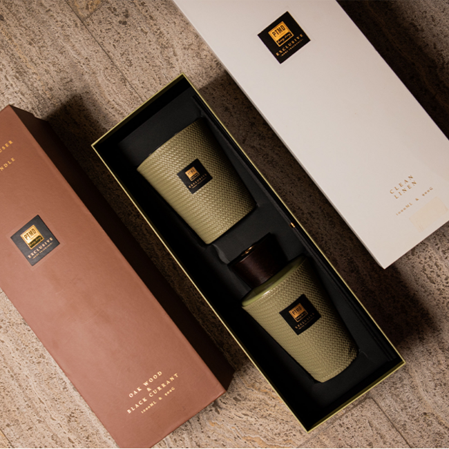 PTMD Luxe PTMD Geur Giftset - Exclusieve Geurstokjes 1L & Geurkaars 900g Blackcurrant