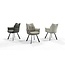 Wildeboer & v/d Weide Eettafelstoel Mabel met arm - stof A-Enter 10