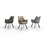 Wildeboer & v/d Weide Eettafelstoel Mabel met arm - stof A-Enter 66