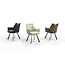 Wildeboer & v/d Weide Eettafelstoel Mabel met arm - stof A-Enter 66