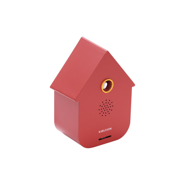 Karlsson Sound Box Modern Cuckoo - Rood