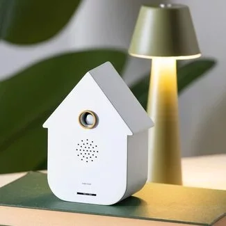 Karlsson Sound Box Modern Cuckoo - Wit