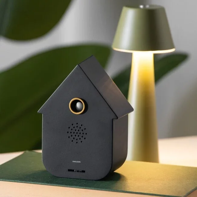 Karlsson Sound Box Modern Cuckoo - Zwart