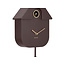 Karlsson Wandklok Modern Cuckoo Oro Earth bruin