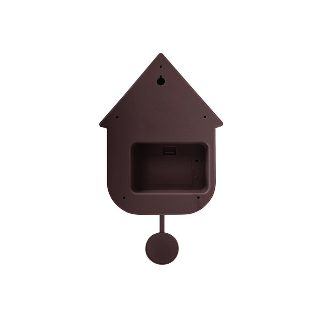 Karlsson Wandklok Modern Cuckoo Oro Earth bruin