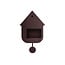 Karlsson Wandklok Modern Cuckoo Oro Earth bruin
