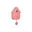Karlsson Wandklok Modern Cuckoo Oro Roze