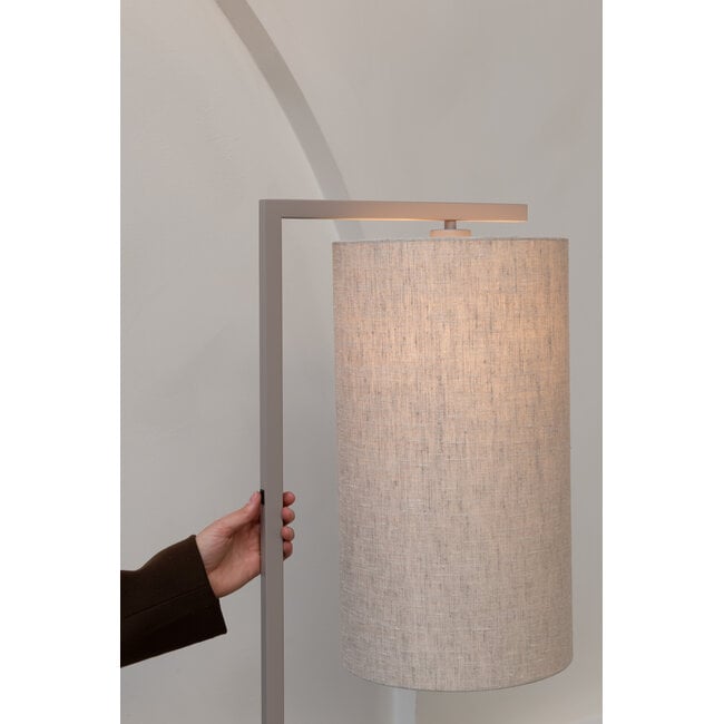 it's about RoMi Vloerlamp Boston zand/kap 2545 linnen licht
