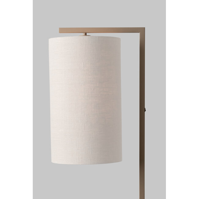 it's about RoMi Vloerlamp Boston zand/kap 2545 wit