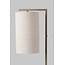 it's about RoMi Vloerlamp Boston zand/kap 2545 wit