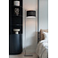 it's about RoMi Vloerlamp Boston zand/kap 3220 zwart