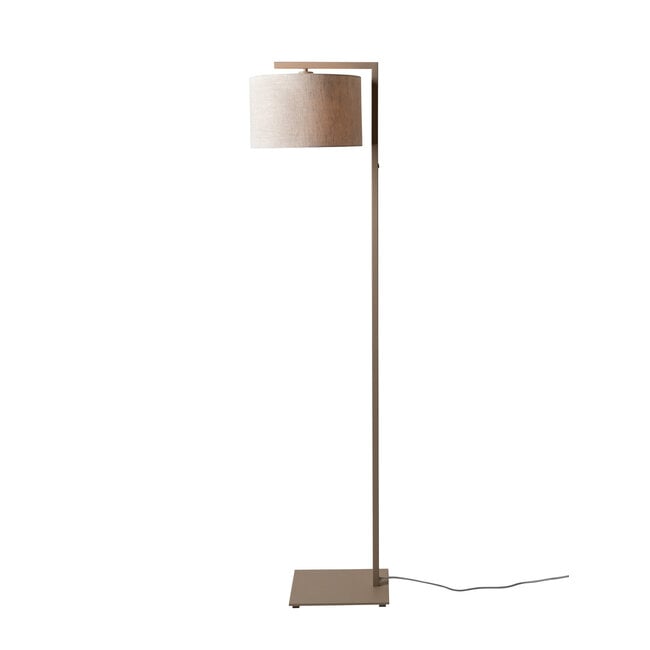 it's about RoMi Vloerlamp Boston zand/kap 3220 linnen donker