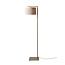 it's about RoMi Vloerlamp Boston zand/kap 3220 linnen donker