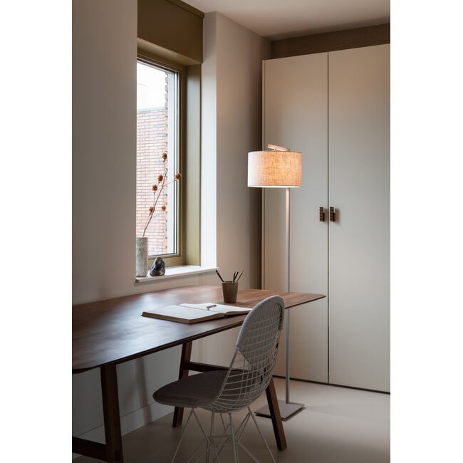 it's about RoMi Vloerlamp Boston zand/kap 3220 linnen licht