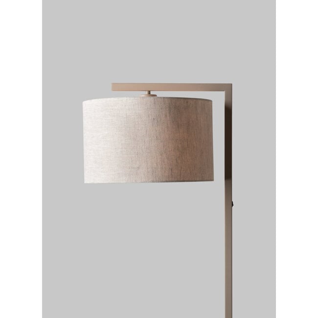 it's about RoMi Vloerlamp Boston zand/kap 3220 linnen licht
