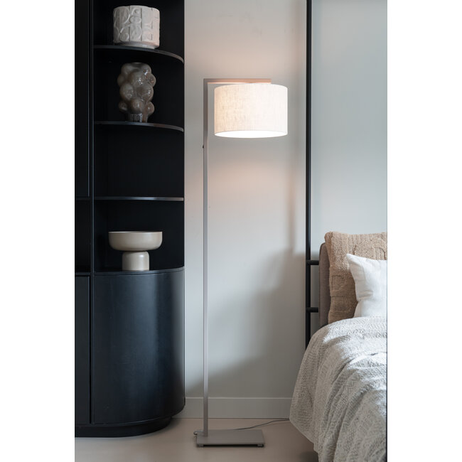 it's about RoMi Vloerlamp Boston zand/kap 3220 wit