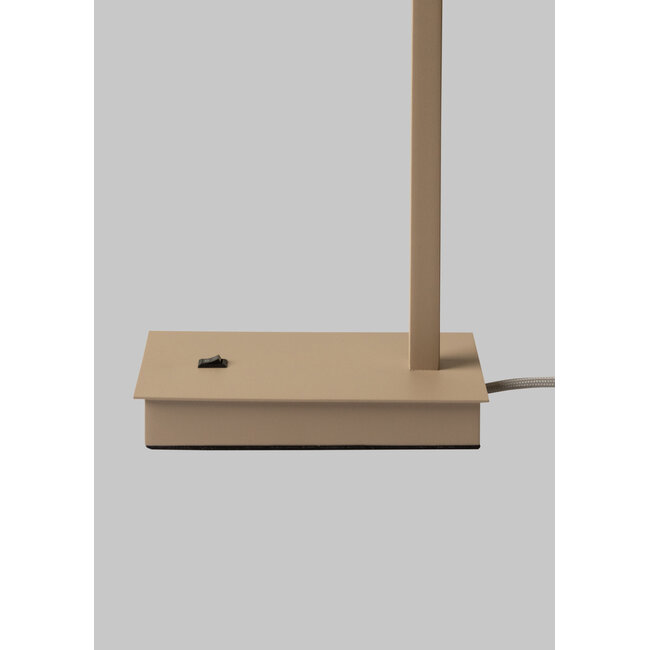 it's about RoMi Tafellamp Boston zand/kap 1815 linnen donker