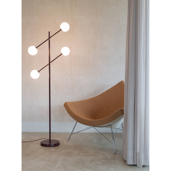 it's about RoMi Vloerlamp Copenhagen burgundy