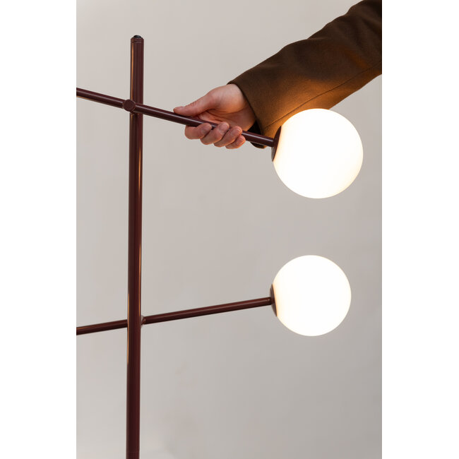 it's about RoMi Vloerlamp Copenhagen burgundy