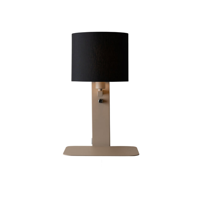it's about RoMi Wandlamp Florence zand/kap 1815 zwart