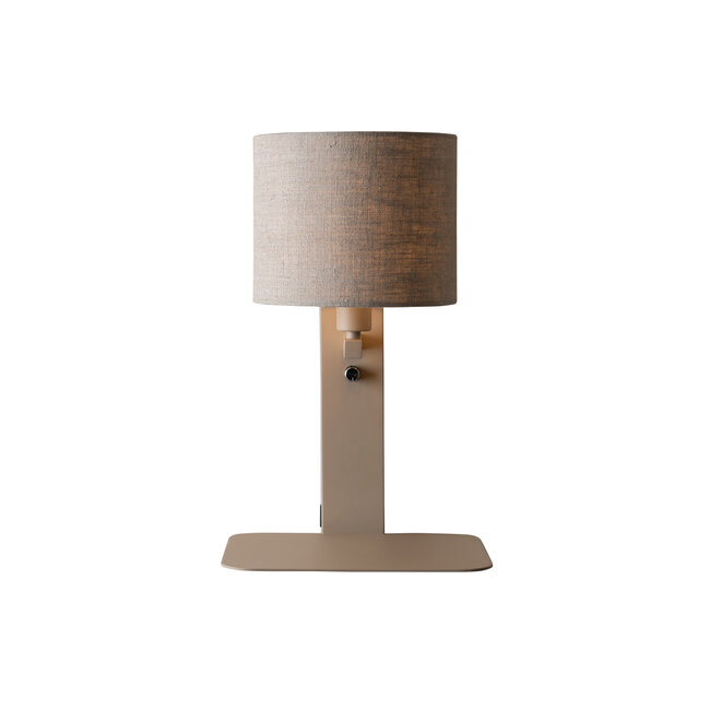 it's about RoMi Wandlamp Florence zand/kap 1815 linnen donker