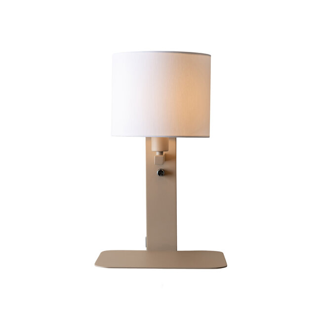 it's about RoMi Wandlamp Florence zand/kap 1815 wit