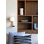 it's about RoMi Wandlamp Florence zand/kap 1815 wit