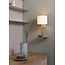 it's about RoMi Wandlamp Florence zand/kap 1815 wit
