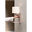 it's about RoMi Wandlamp Florence zand/kap 1815 wit