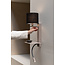 it's about RoMi Wandlamp Florence+leeslamp zand/kap 1815 zwart