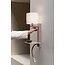 it's about RoMi Wandlamp Florence+leeslamp zand/kap 1815 wit
