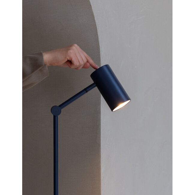 it's about RoMi Vloerlamp Montreux donker blauw