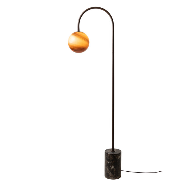 it's about RoMi Vloerlamp Tivoli bruin