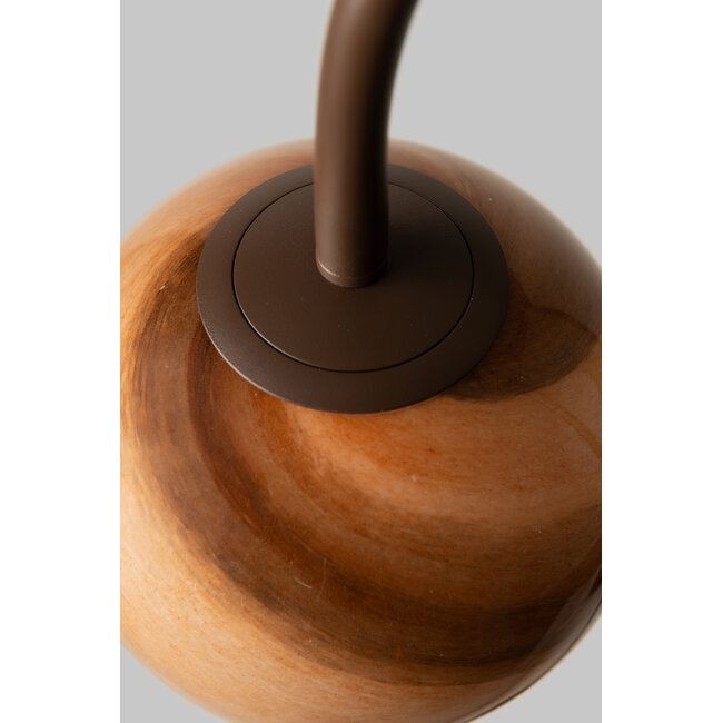 it's about RoMi Vloerlamp Tivoli bruin