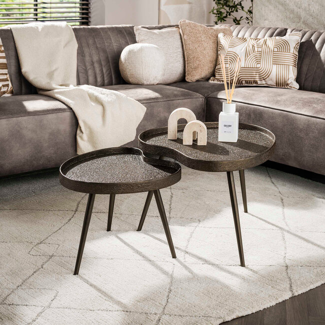 WoonStijl Salontafel Contour niervormig set van 2