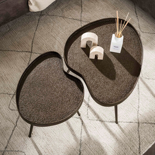 WoonStijl Salontafel Contour niervormig set van 2