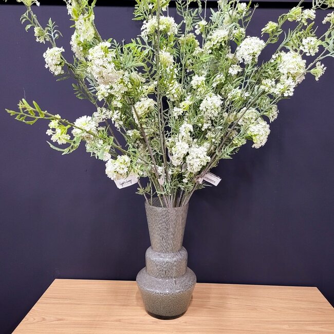 Light en Living Kunsttak 110X20X5 Cm GYPSOFILA groen-creme